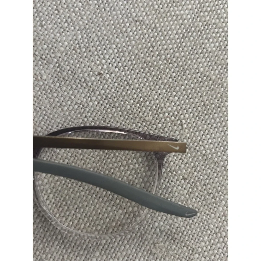 Nike Eyeglasses 7280 036‎ Gun Smoke Fade/Brown Rounded Square Frame 50[]20 145